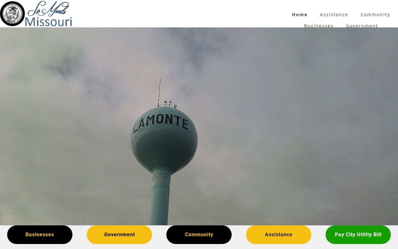 La Monte City Hall official contact page
